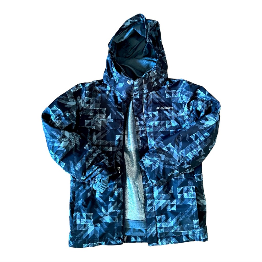 COLUMBIA YOUTH INTERCHANGE 3 IN 1 JACKET - SIZE MEDIUM